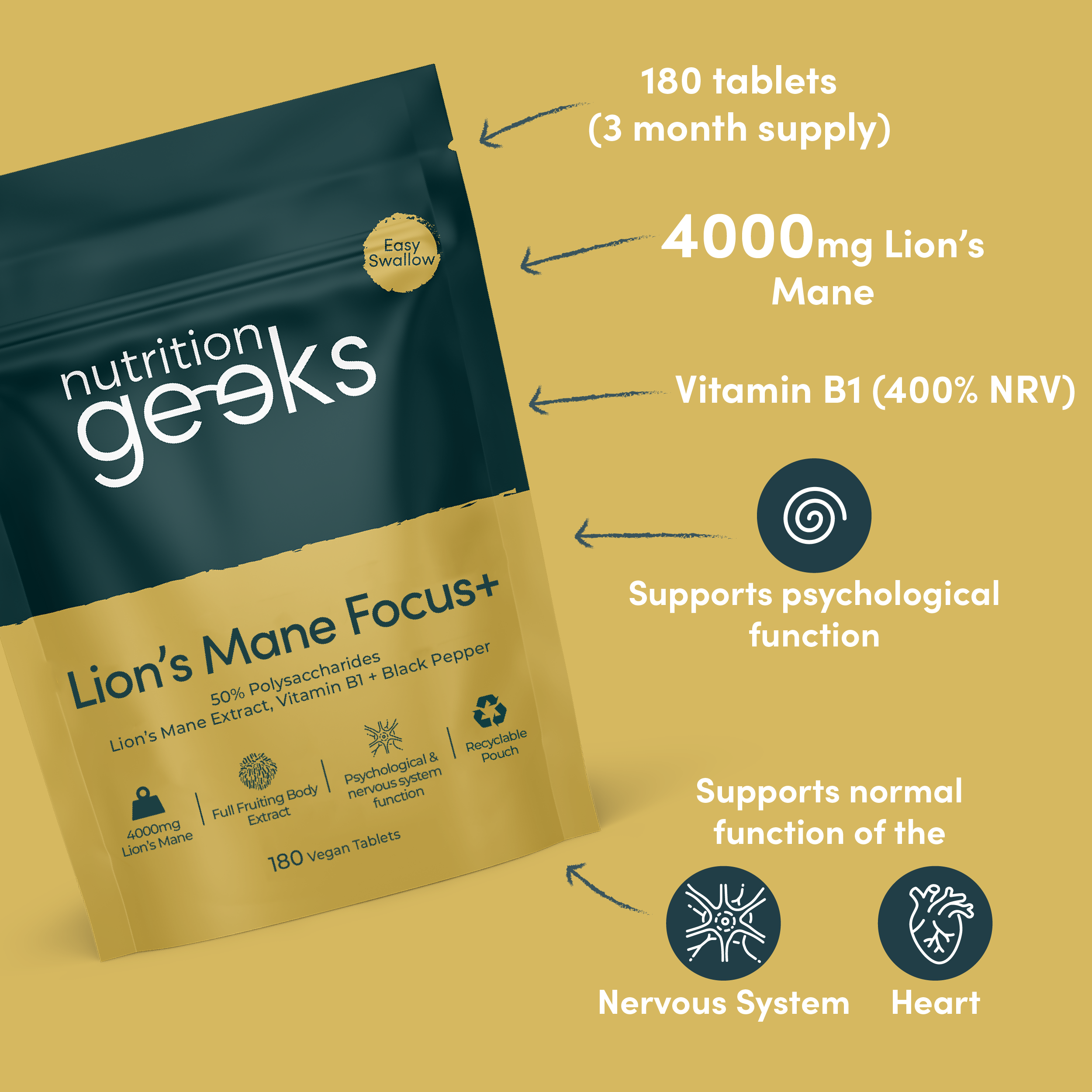 Lion’s Mane Focus+ thumbnail 4